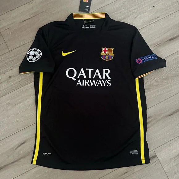 Barcelona Messi Jersey 13/14 Black - Picture 1 of 6